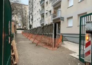 Création mur de soutènement