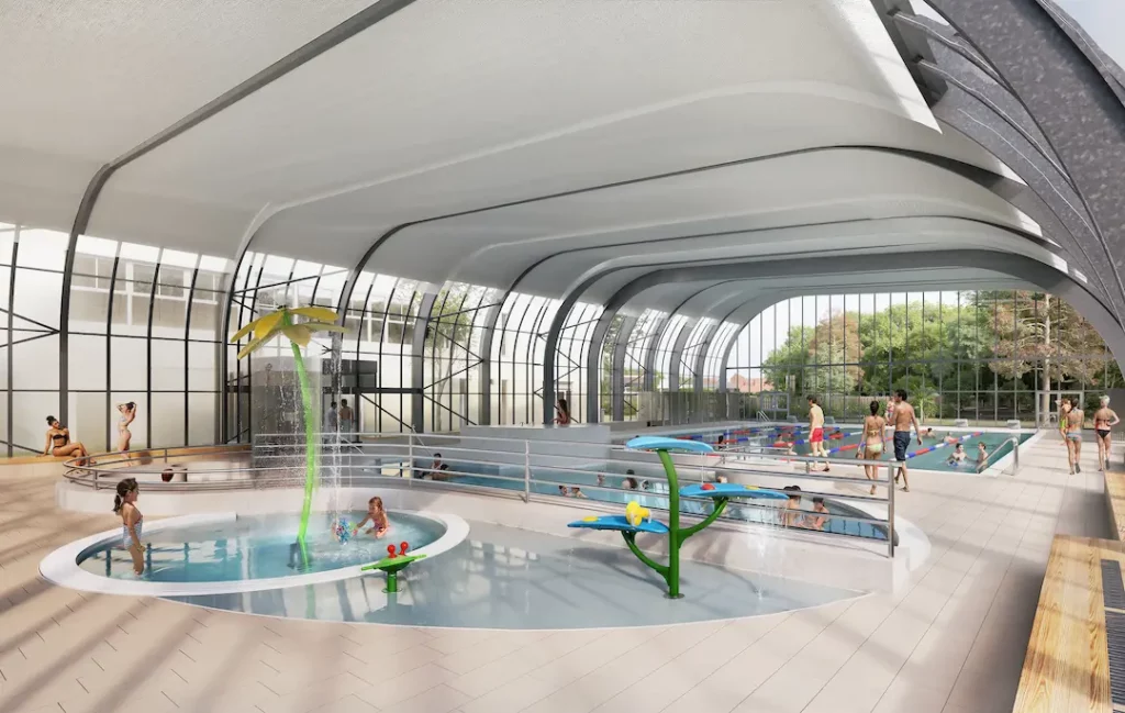 Réhabilitation de la piscine de l’Eaubelle sur l’Île Belle