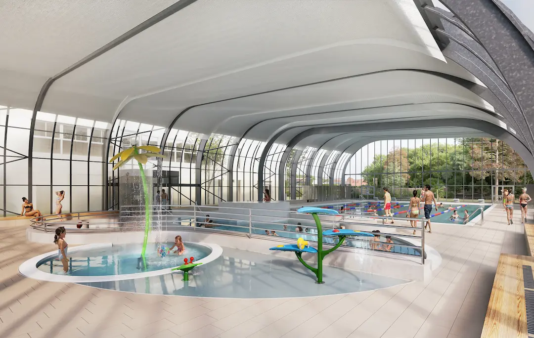 Réhabilitation de la Piscine de L’Eaubelle (Île Belle)