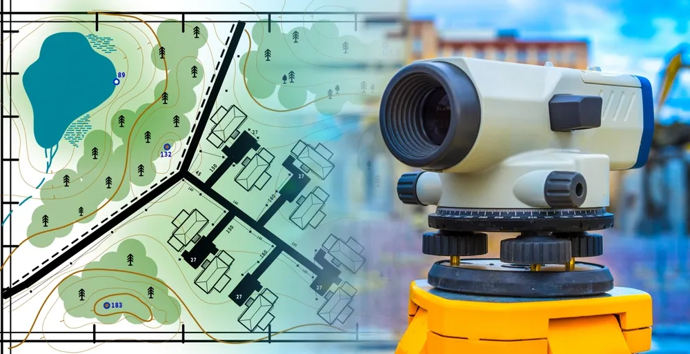 Bureau d'études VRD réalisant les relevés topographiques et l'analyse du terrain nécessaires à la conception des réseaux et voiries.